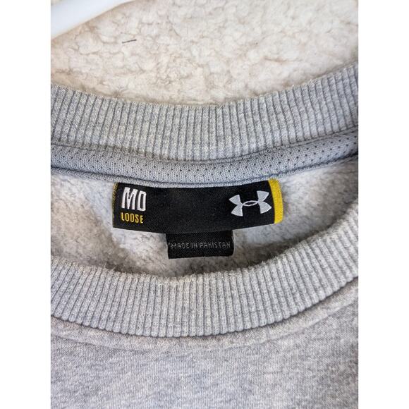 Central Michigan Chippewas Pullover Sweatshirt Mens Medium Loose Under Armour - Picture 15 of 16